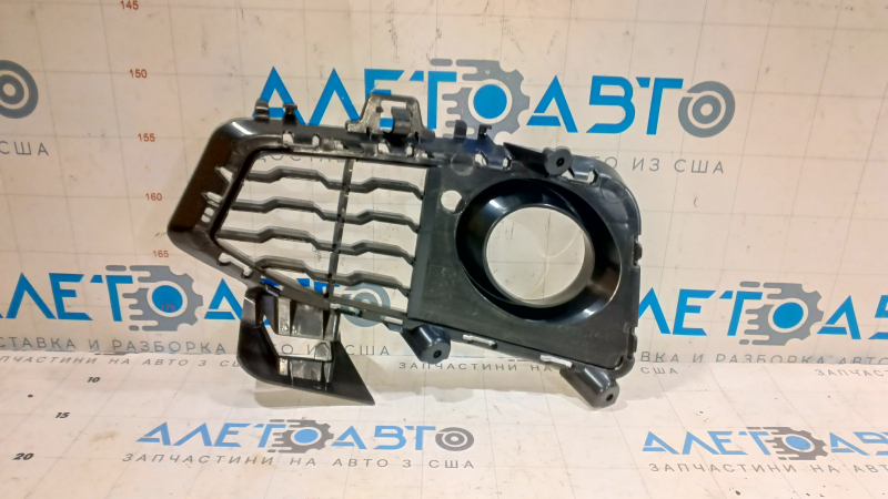 Решетка переднего бампера правая BMW 4 F32/33/36 14-20 под ПТФ, M Pack, структура