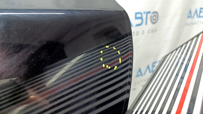 Дверь в сборе задняя левая Lincoln MKZ 13-20 keyless, черный UM, тычки