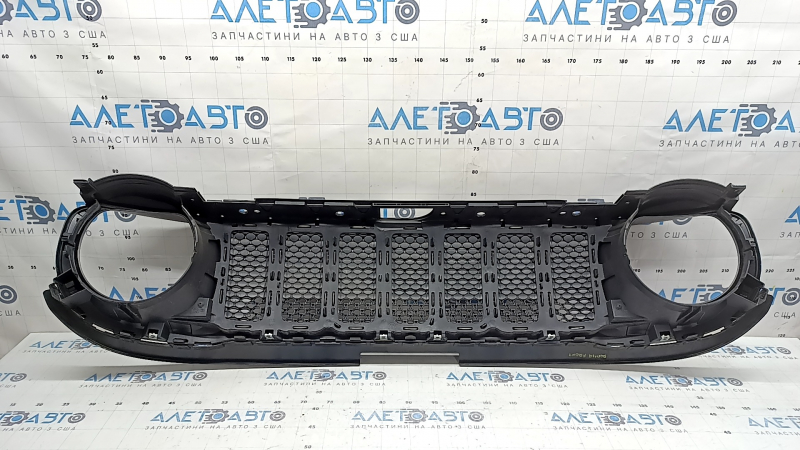 Решетка радиатора grill в сборе Jeep Renegade 19-23 черный, графит вставки, Trailhawk, царапины, скол