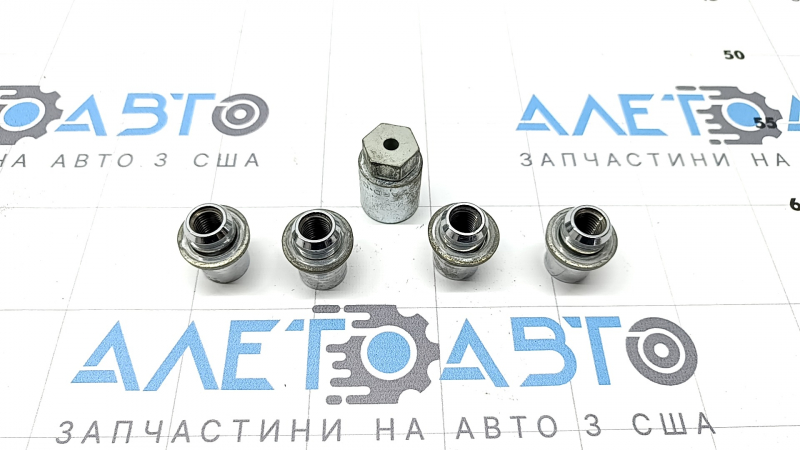 Гайка колесная секретка комплект d21 M12x1.5 Lexus CT200h 11-17