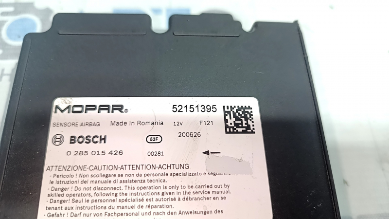 Модуль srs airbag компьютер подушек безопасности Jeep Renegade 19-20 под перешив