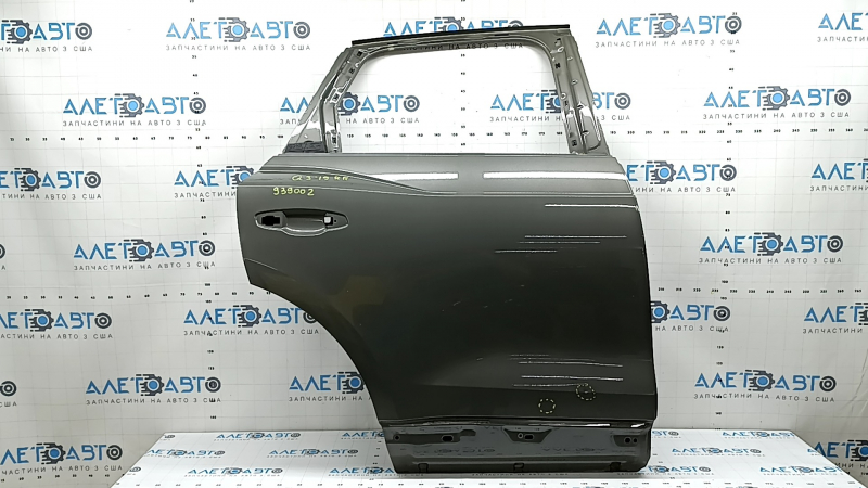 Дверь голая задняя правая Audi Q3 83A 19-25 графит LX7G, тычки