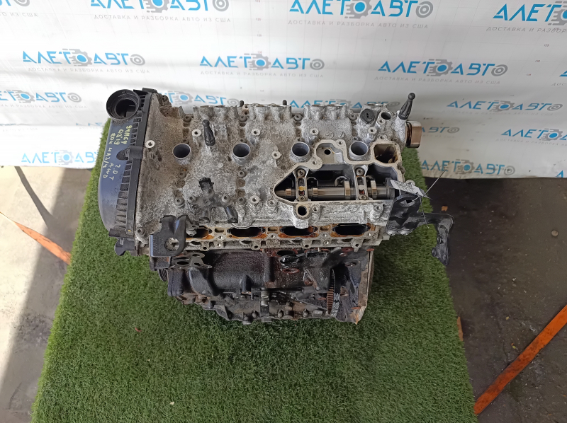 Двигатель Audi Q3 83A 19-25 2.0T DHHA 80к, пробит поддон, клин, на запчасти