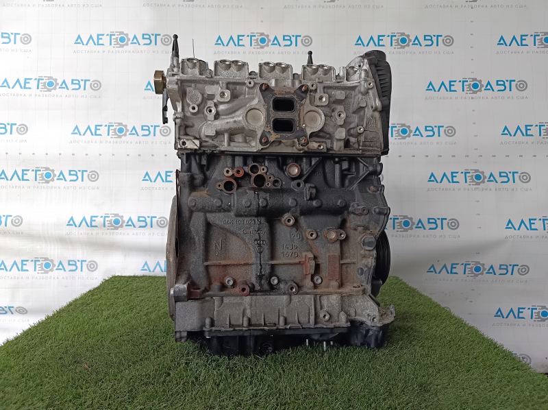 Двигатель Audi Q3 83A 19-25 2.0T DHHA 80к, пробит поддон, клин, на запчасти