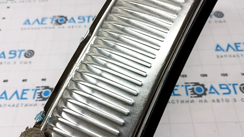 Ornamente portbagaj Audi Q5 80A 18-24, negre cu crom, zgârieturi