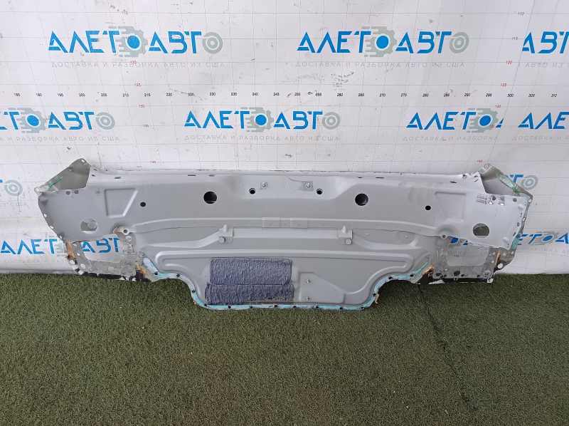 Задняя панель Audi A4 B9 17-20 2 части, высверлено, белая