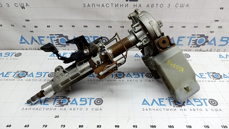 Рулевая колонка с ЭУР Toyota Avalon 13-18 ржавчина, в копоти