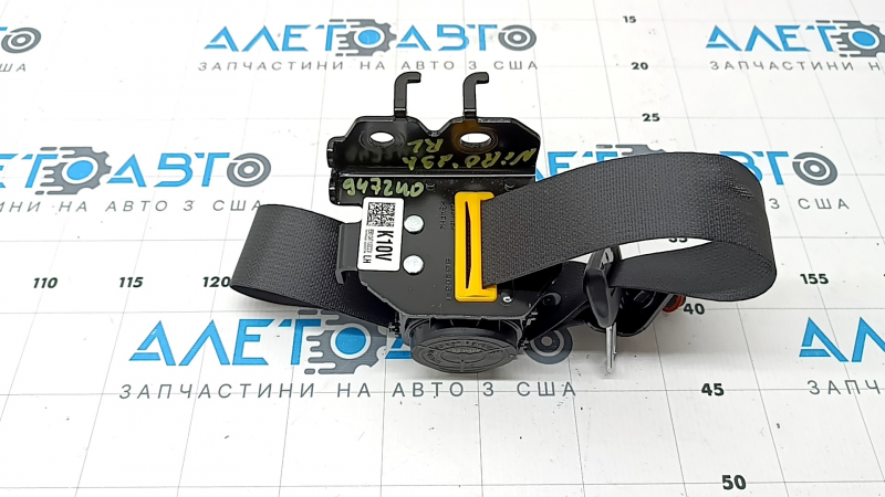 Ремень безопасности задний левый Kia Niro 23-26 черный, растянут