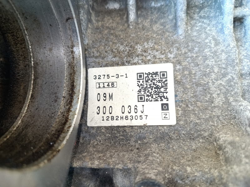 АКПП в сборе VW Tiguan 09-17 AWD, MYZ, 124к, разбито посадочное место левой полуоси