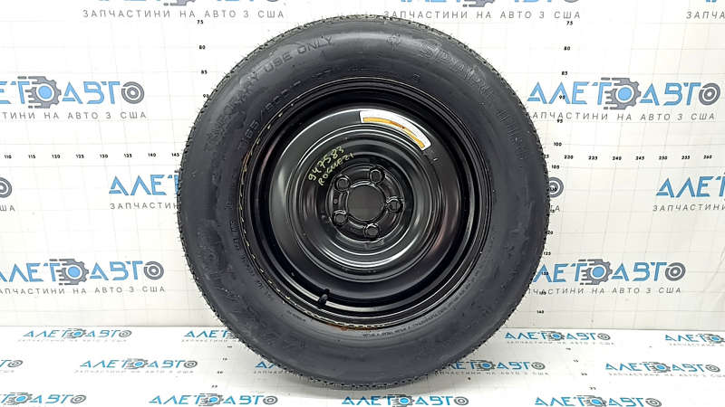 Запасное колесо докатка Nissan Rogue 21-26 D17 165/90 ржавый диск