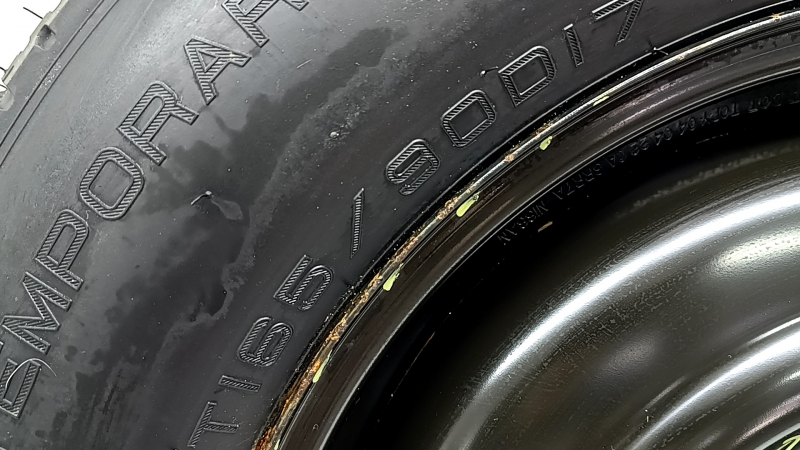 Запасное колесо докатка Nissan Rogue 21-26 D17 165/90 ржавый диск