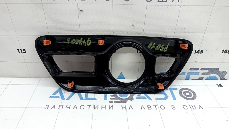 Накладка шифтера КПП Toyota Prius 50 Prime 19-22 черная, царапины