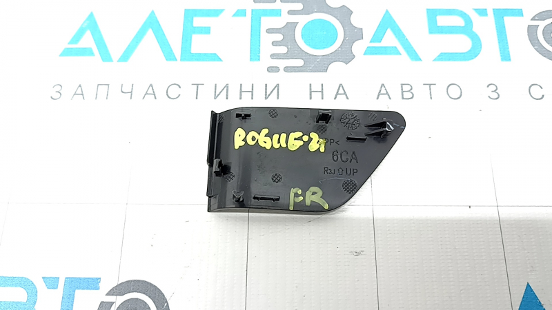 Заглушка внутренней ручки двери передней правой Nissan Rogue 21-26 черная