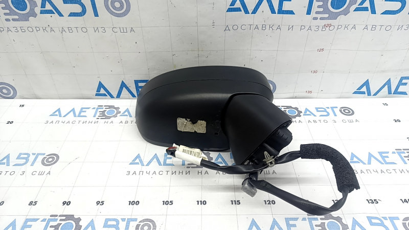 Зеркало боковое правое в сборе Nissan Rogue 21-23 BSM, S, 5 пинов, структура