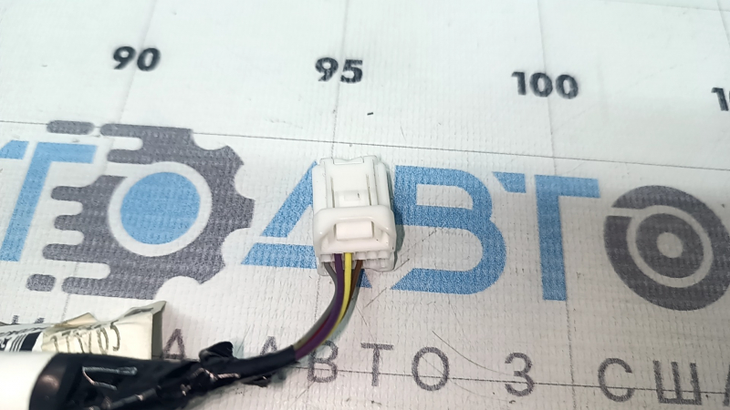 Зеркало боковое правое в сборе Nissan Rogue 21-23 BSM, S, 5 пинов, структура