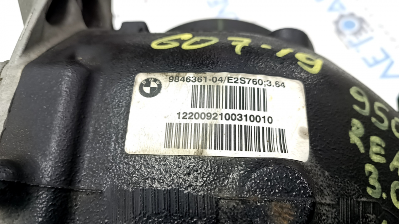 Задний дифференциал редуктор BMW X7 G07 19-22 3.0T 3.64 107к