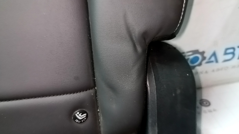 Задний ряд сидений 2 ряд Infiniti QX50 19-21 кожа черная, примята, царапины, сломана задняя панель