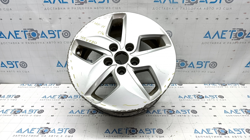 Диск колесный R16 x 6.5J ET43 Hyundai Sonata 11-15 hybrid бордюрка