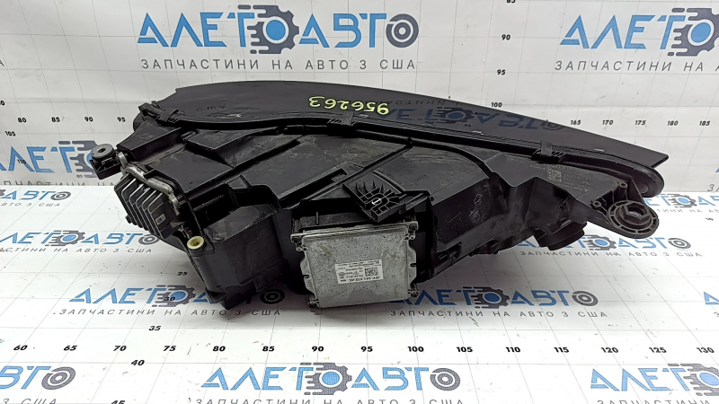 Фара передняя левая в сборе Audi Q5 80A 18-20 LED, выгорание LED