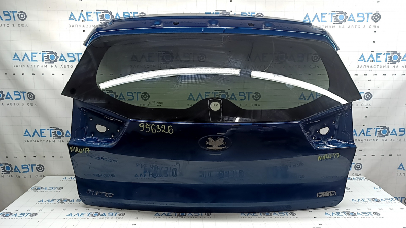 Ușă portbagaj Kia Niro 17-19, nefinisată, cu sticlă, fumurie, albastră C3U