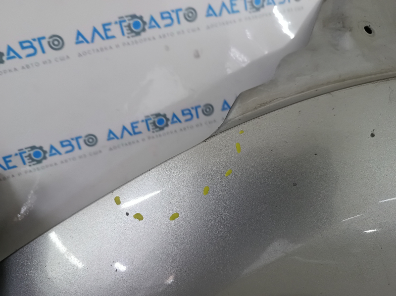Капот голый Mitsubishi Outlander 22-26 алюминий, серебро U25, тычка, вмятинка