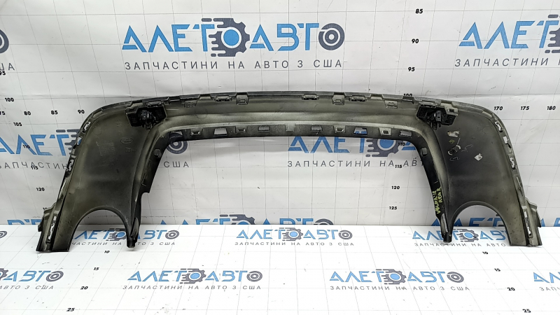 Губа заднего бампера Land Rover Range Rover Velar 18-20 под 2 трубы