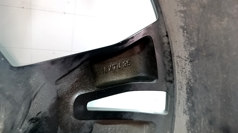 Диск колесный R18 x 7J ET35 5*114,3 Nissan Rogue 14-20 тип 2 легкая бордюрка