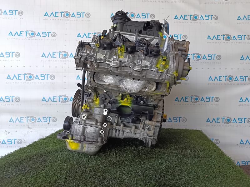 Двигатель Porsche Cayenne 19-23 3.0T DCBE 103к, запустился, компрессия 17-17-17-17-17-17, потерт хон