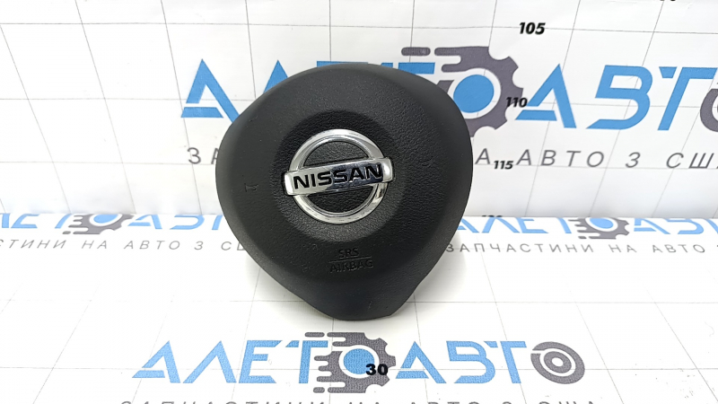 Подушка безопасности airbag в руль водительская Nissan Rogue Sport 20-23 черная