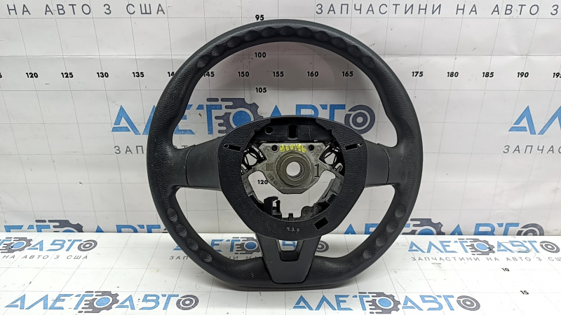 Volan fără butoane Nissan Rogue Sport 19-22, cauciuc negru, uzat
