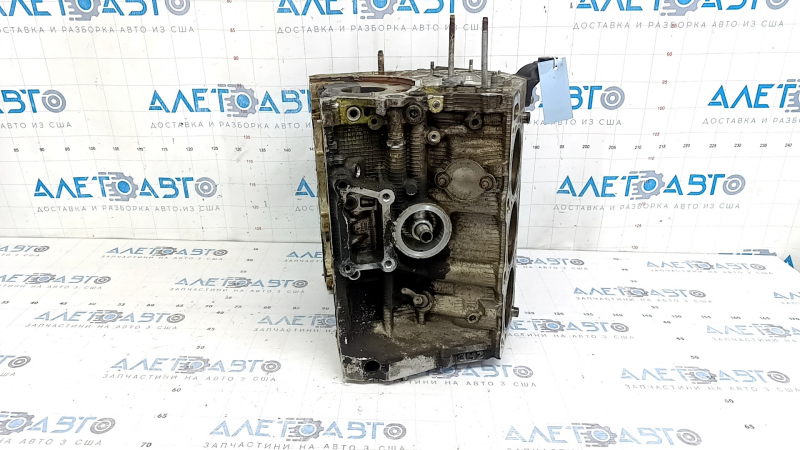 Блок цилиндров голый Toyota Highlander 08-10 hybrid 3MZ-FE под расточку, пробита масляная магистраль
