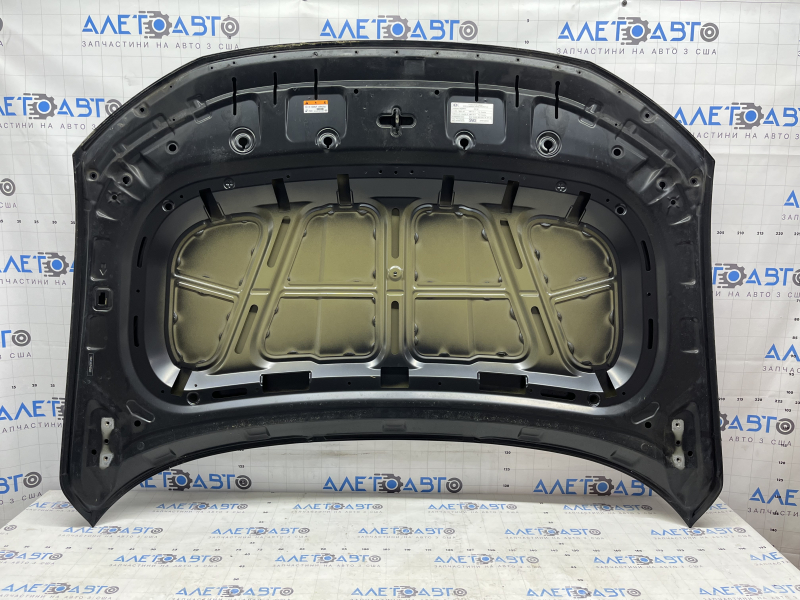Капот голый Hyundai Tucson 22-26 сталь, черный S3B, тычки