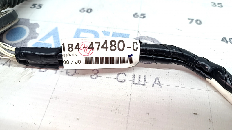 Проводка двери багажника Toyota Prius 50 16-22 верхняя