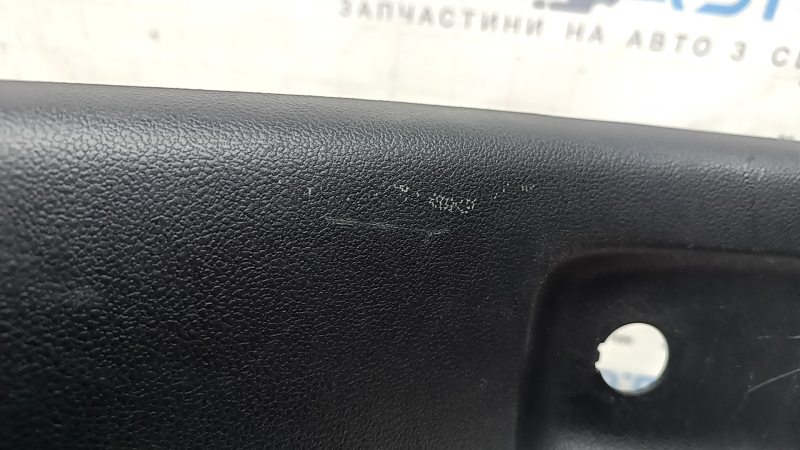 Ornamente console centrale spate pentru Toyota Prius 50 16-18 negru, zgârieturi