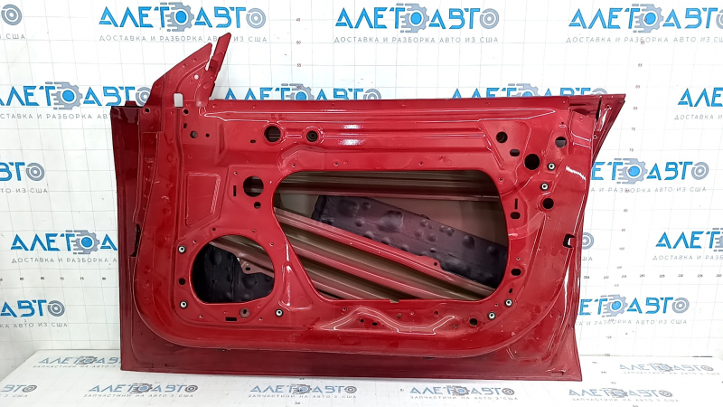 Дверь голая передняя правая Tesla Model 3 21-23 красный PPMR, окрас 0.2-0.25