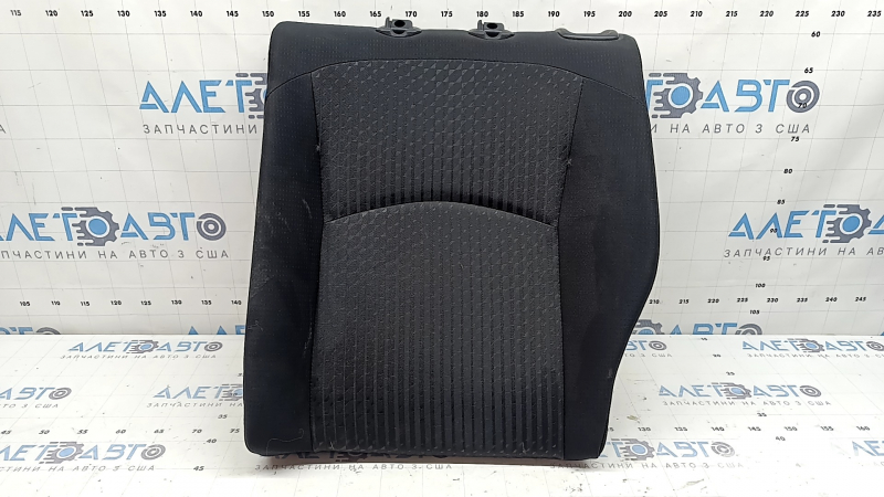 Spătar banchetă spate, al doilea rând, stânga, Toyota Prius 50 16-18, material textil negru, curățabil chimic