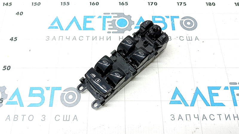 Comandă ridicare geam stânga față Volvo XC90 16-26, neagră, cu blocare