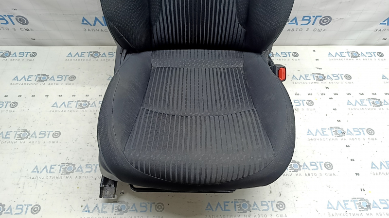 Scaun pasager pentru Toyota Prius 50 16-18 fără airbag, manual, material textil negru, curățabil chimic