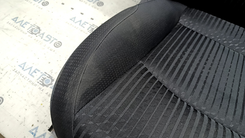 Scaun pasager pentru Toyota Prius 50 16-18 fără airbag, manual, material textil negru, curățabil chimic