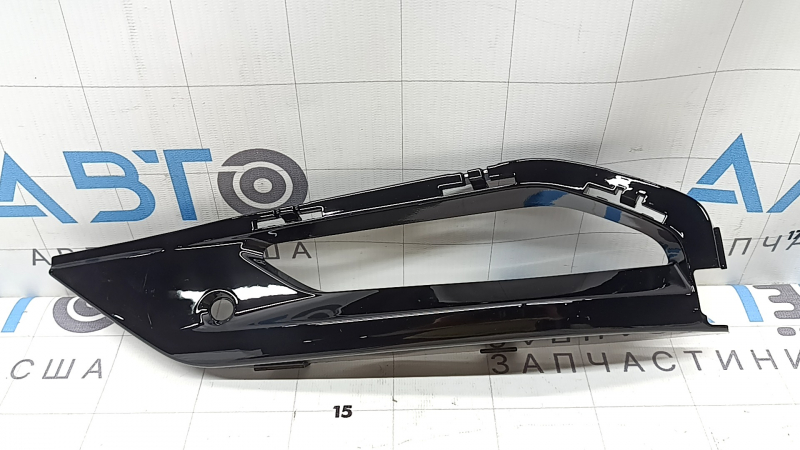 Ramă proiectoare ceață stânga pentru BMW X7 G07 19-22, negru lucios, M-Sport