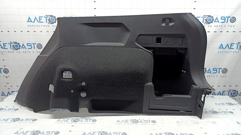 Ornamente arc dreapta pentru VW Tiguan 18-24, negre, sub 2 rânduri, zgârieturi