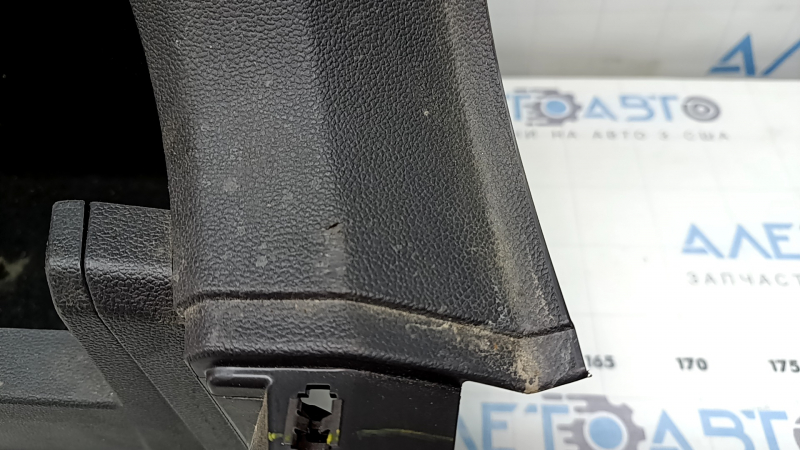 Ornamente arc dreapta pentru VW Tiguan 18-24, negre, sub 2 rânduri, zgârieturi