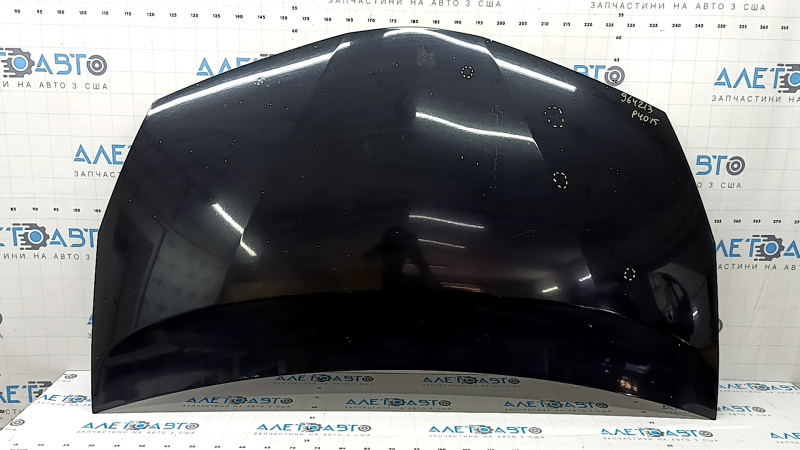 Капот голый Toyota Prius V 12-17 алюминий, черный 218, тычки