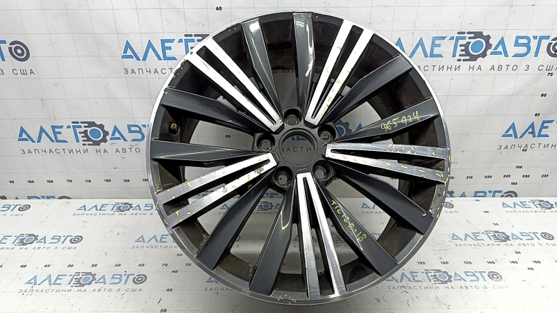 Jantă R18 x 7J ET43 VW Tiguan 18-24, culoare bordură ușoară