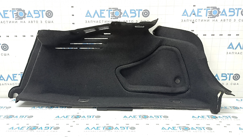 Ornamente arc dreapta pentru Audi A6 C8 19-24 negru, fără brichetă