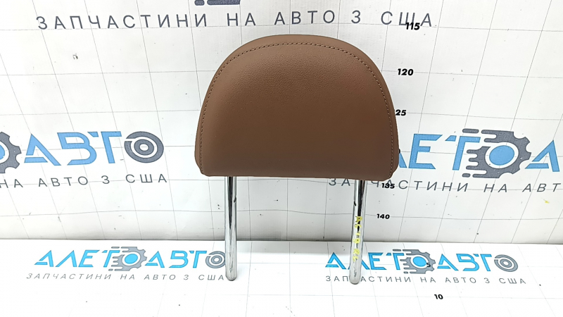 Подголовник 2 ряда левый Audi A6 C8 19-25 кожа светло-коричневая