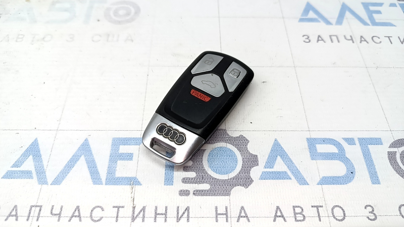 Ключ smart Audi A4 B9 17-21 тип 1, 4 кнопки, потерт, царапины, тычки