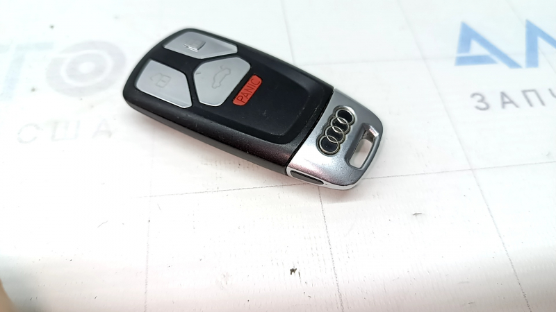 Ключ smart Audi A4 B9 17-21 тип 1, 4 кнопки, потерт, царапины, тычки