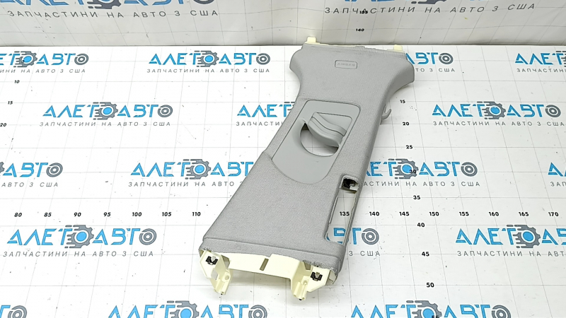 Ornament montant central dreapta sus pentru Audi A6 C8 19-23, gri, pentru deflector, pentru curățare