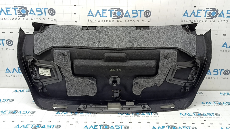 Ornamente portbagaj negre pentru Audi A6 C8 19-24, electrice, cu mecanism de deblocare de urgență